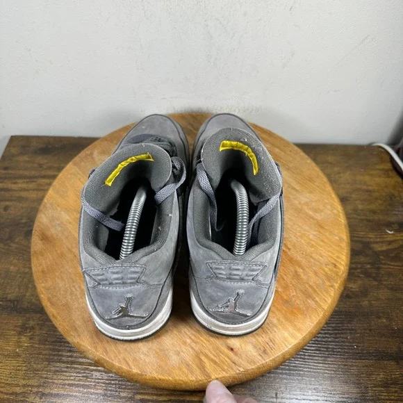 Air Jordan 4 Retro Cool Grey 2019 Sneakers Mens Size 8 Gray Shoes 308497-007